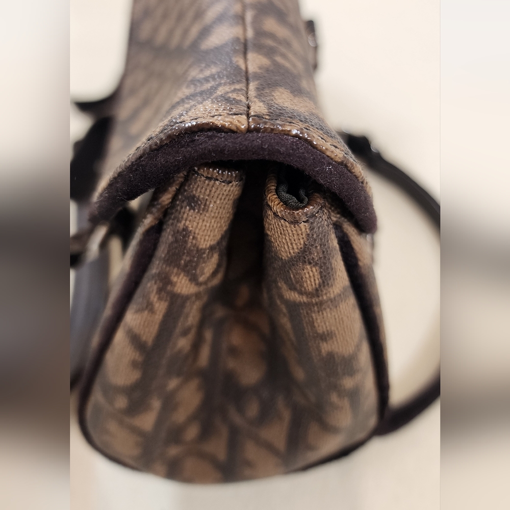 Christian Dior Romantique Trotter Mini Flap Handbag. So So Cute! - Picture 12 of 16